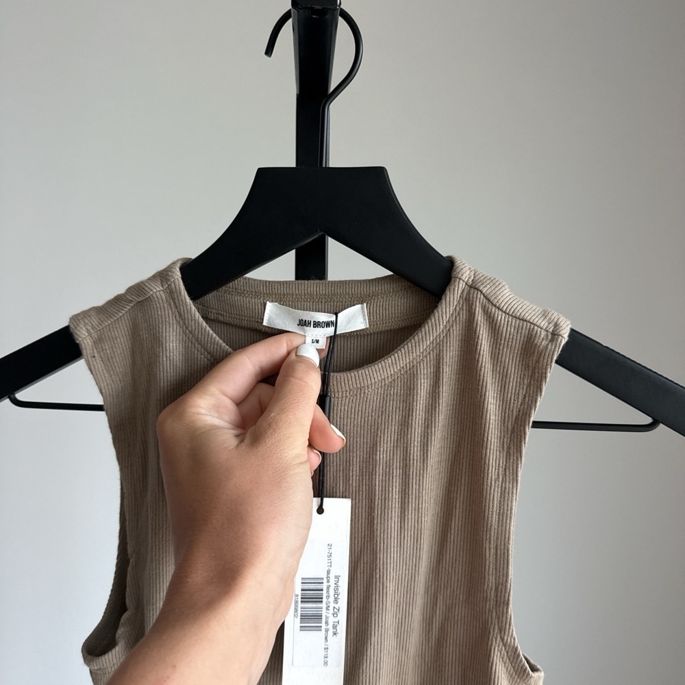Joah Brown invisible zip tank S/M - Picture 3 of 3